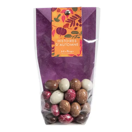 Sachet amandes chocolats d'Automne