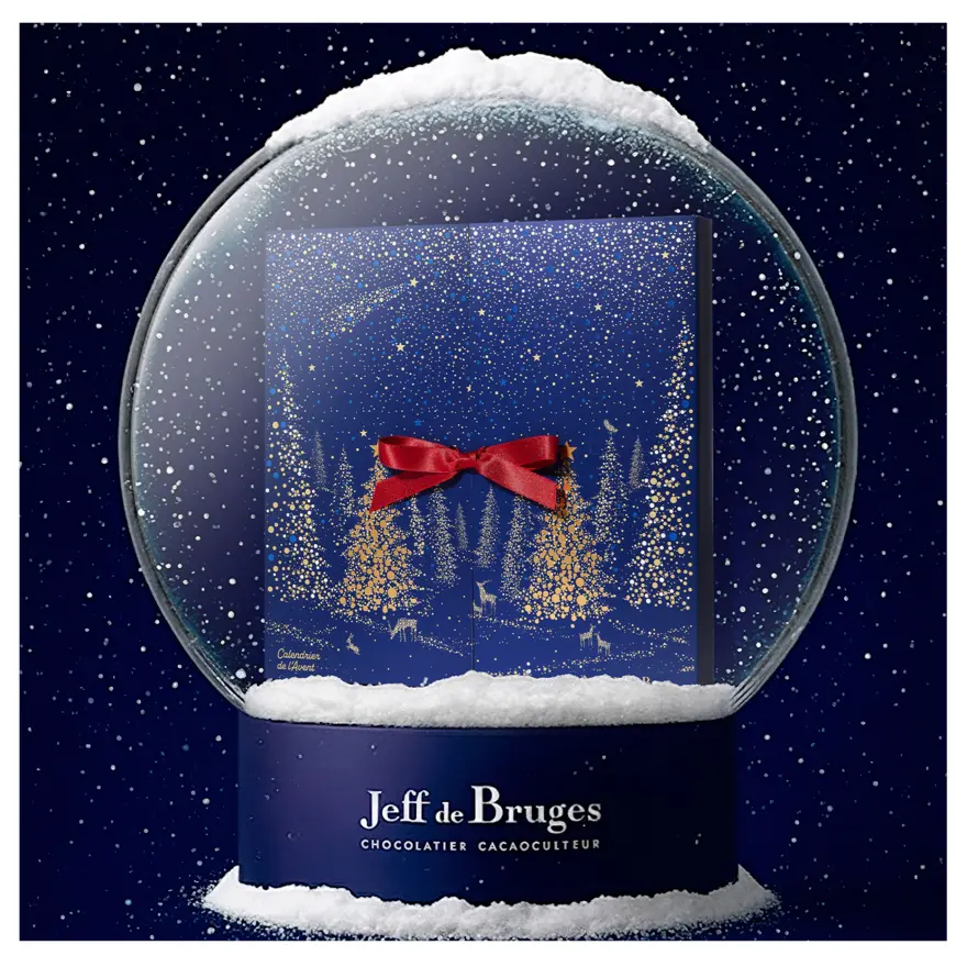 Calendrier de l'Avent bleu Adulte – Image 4