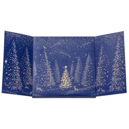 Calendrier de l'Avent bleu Adulte