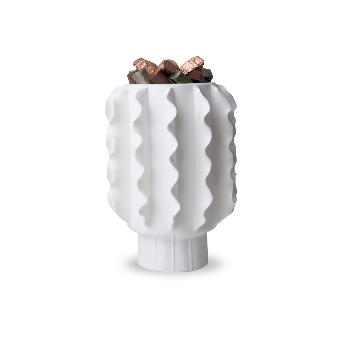 Vase Pétale - 600g de chocolats