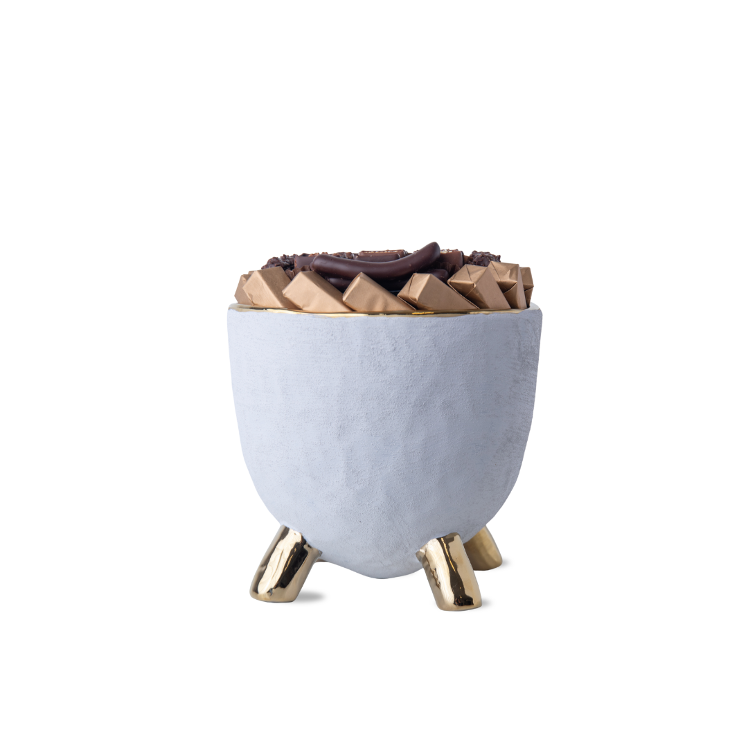 Photophore Atlas Tripode GM - 500g de chocolats