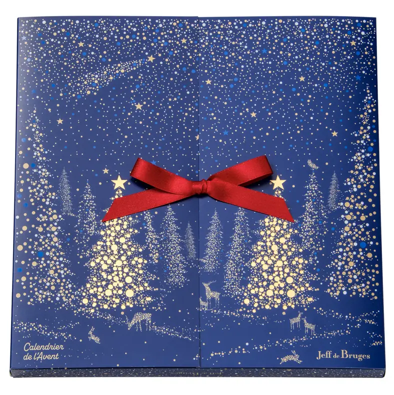 Calendrier de l'Avent bleu Adulte – Image 2