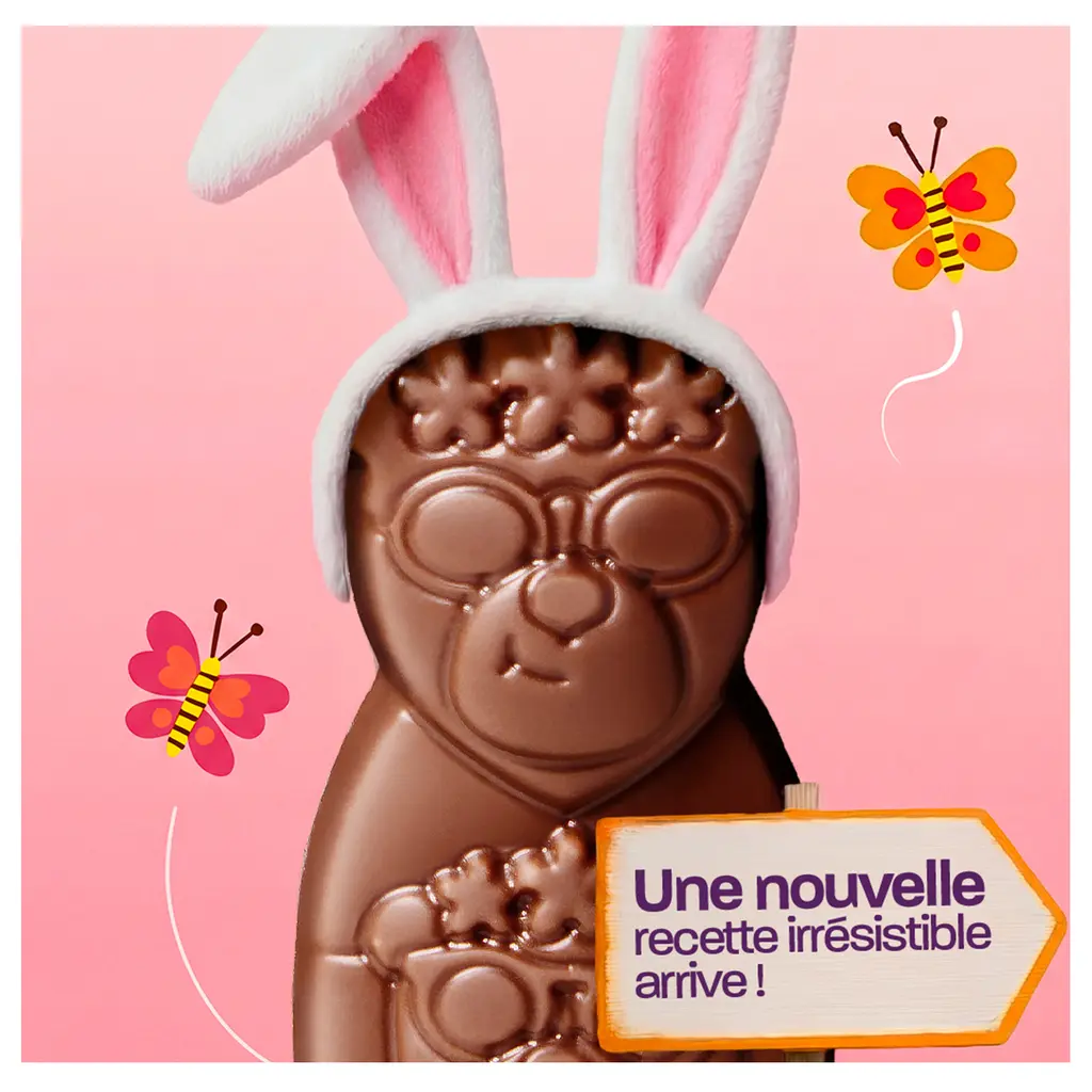 Sachet 8 ours individuels chocolat au lait cookies & cream – Image 2
