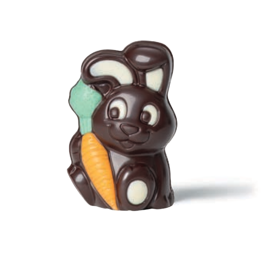 Lapin Gaby en chocolat noir 40g – Image 2