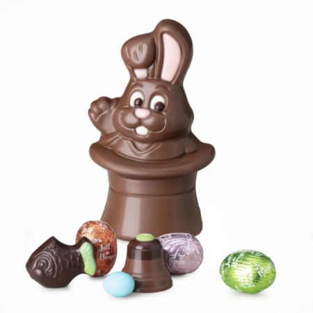 Lapin magicien Owen en chocolat au lait 75g
