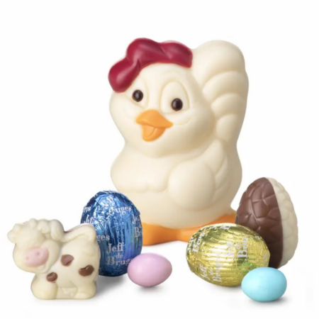 Coq Marcel en chocolat blanc 40g