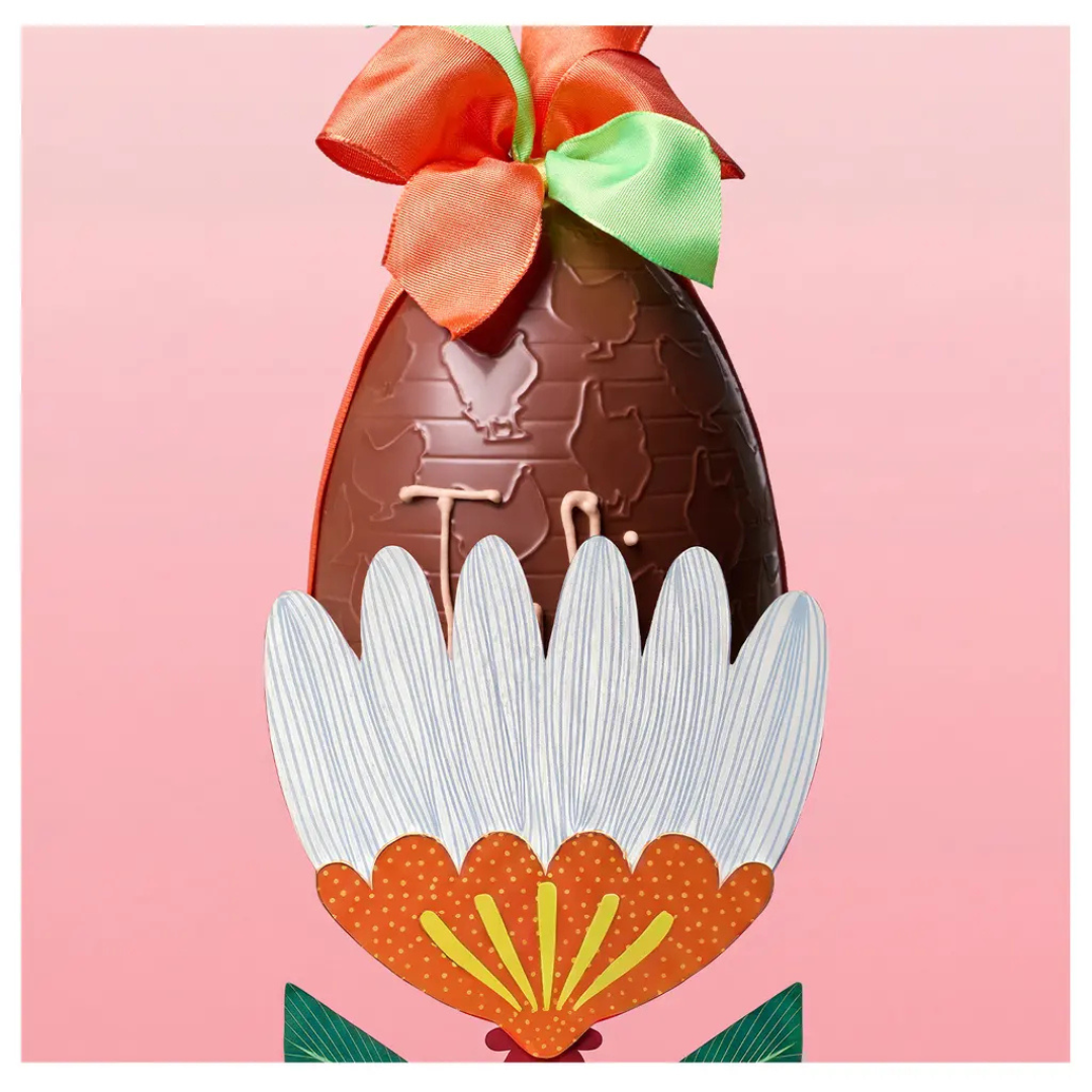 Oeuf en chocolat au lait garni - 13 cm – Image 2