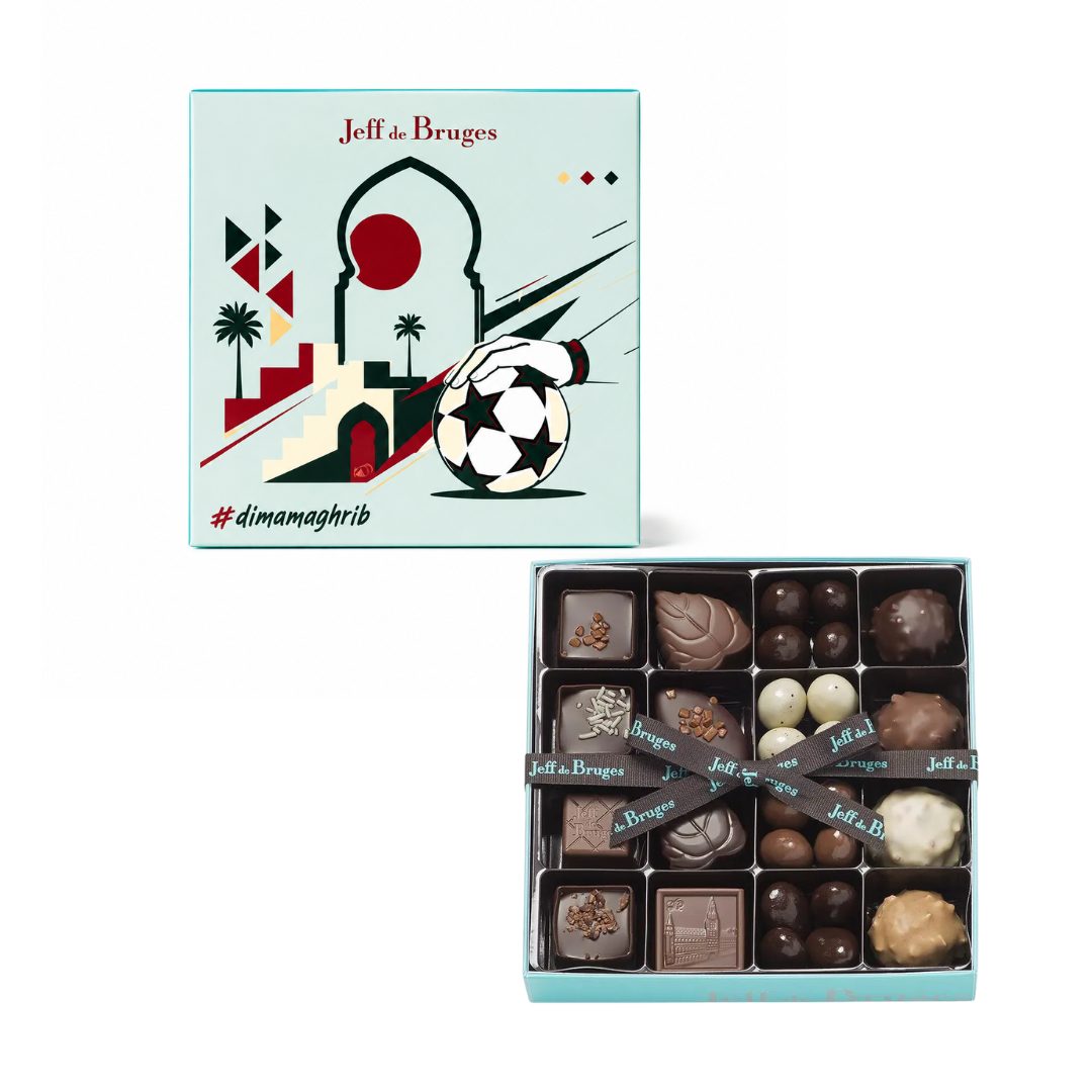Boite chocolats 200 g Édition "Allez les Lions"